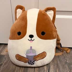 Regina corgi boba Squishmallow backpack